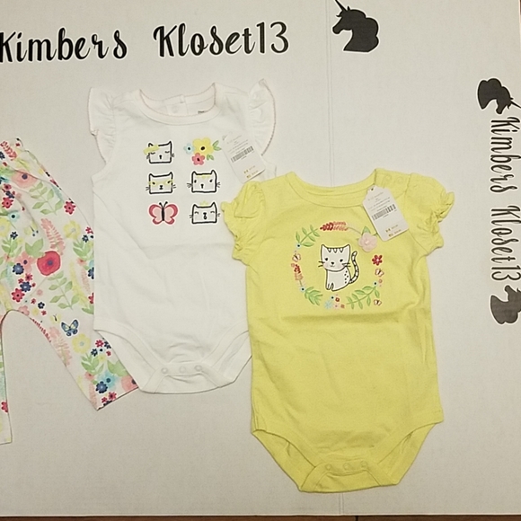 🦄NWT🦄 Gymboree Easter Baby Set in 6-12MO - Picture 8 of 8